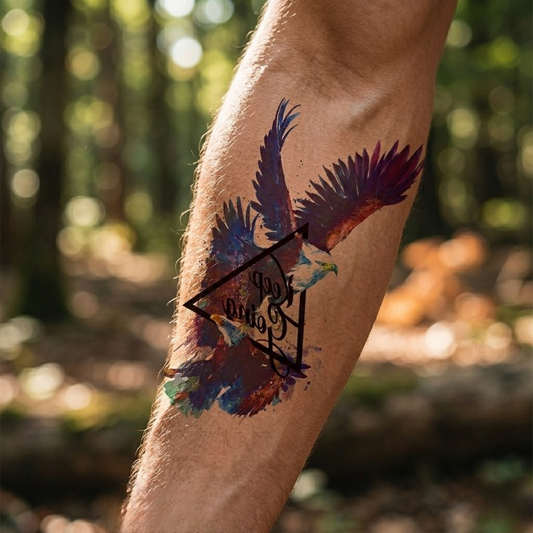 Tattoo-Aufkleber Adler